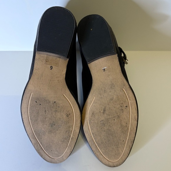 Seychelles Black Ankle Booties with Buckle Detail Size 6 - Picture 7 of 8